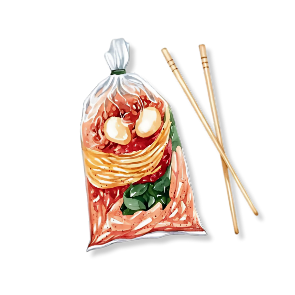 Food Icons - Rice Paper Salad